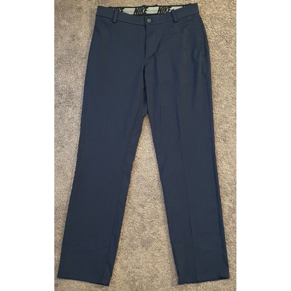 Nike Pants Mens Nike Drifit Flex Golf Pants Navy Blue Standard Fit